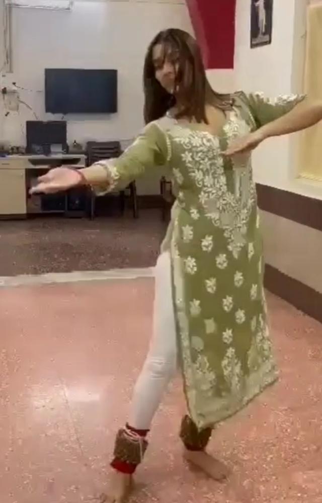 Saiee Manjrekar learnt Kathak before entering Bollywood with Dabangg 3 in 2019